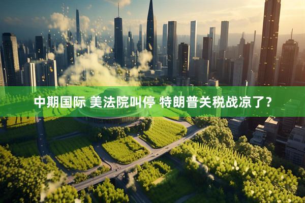 中期国际 美法院叫停 特朗普关税战凉了？